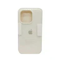 Чехол для Apple iPhone 14 Pro накладка/силикон Silicone Case (белый) УЦЕНКА