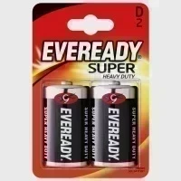 Батарейка Eveready Super Heavy Duty (D-R20) 2 шт