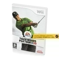 Tiger Woods PGA Tour 09 (Wii, б/у, множ.царап., устанавливается на 100%) (регион PAL)