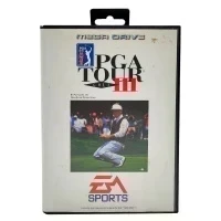 Картридж PGA Tour Golf III (б/у) в боксе