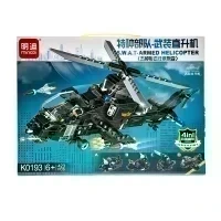 Конструктор S.W.A.T - Armed Helicopter (423 деталей) K0193