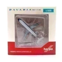 Модель самолета Herpa Wings 524810 Bavaria BAC 1-11-500 D-AMUC 1:500