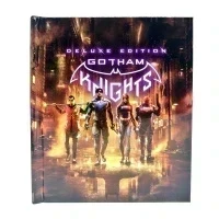 Артбук Gotham Knights с креплением для диска (из коллекционного издания)