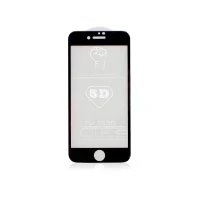 Стекло для Apple iPhone 6/7/8 Plus 5D (Черный)