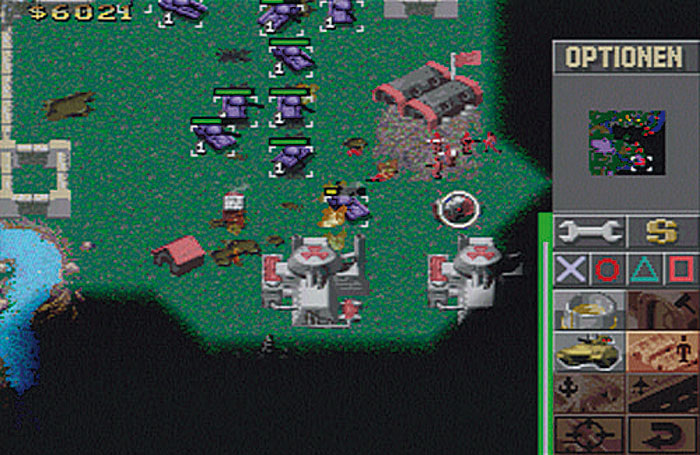 Command & Conquer Alarmstufe Rot Gegenschlag (Red Alert Retaliation) (PS1, б/у, только диск №2)