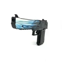 Деревянный пистолет Дезерт Игл Драгон Гласс (резинкострел) Mod.1 PalisWood