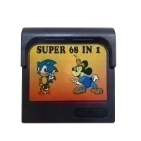 Картридж GameGear Сборник 68 в 1 (б/у) в прозрачном боксе