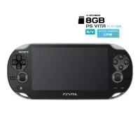 Игровая приставка SONY PS Vita PCH-1008 Black CFW 8Gb (б/у)