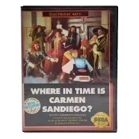 Картридж Genesis Where in Time is Carmen Sandiego? (б/у) в боксе с инструкцией