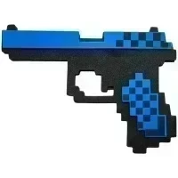 Игрушка Майнкрафт пистолет объемный