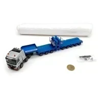 Модель Herpa 302067 Balmer Schwertransporte Wind Turbine Set 1:87 Вариант 2 (Silver)