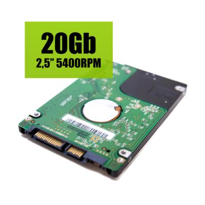 Жесткий диск HDD 2,5" 20 GB 5400 RPM б/у