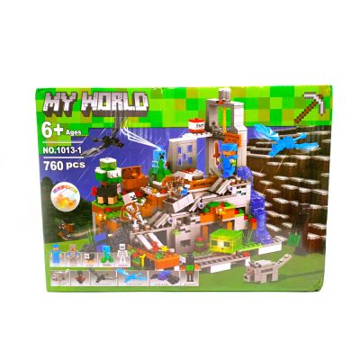 Конструктор Minecraft My World (760 деталей) 1013-1