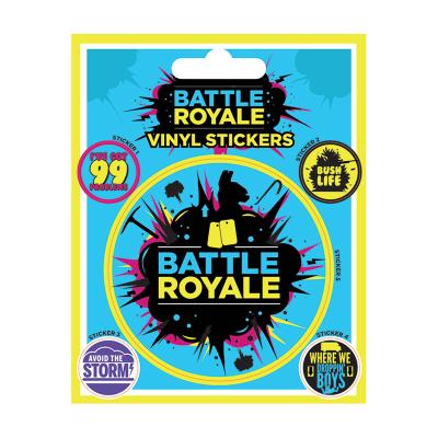 Наклейки Battle Royale (Infographic) Vinyl Sticker Pack PS7429