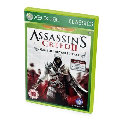 Assassins Creed II (2) Game of The year Edition Classics (Xbox 360/One/Series, б/у, рус.)