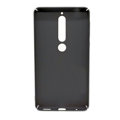 Чехол пластиковый Soft-Touch для Nokia 6 2018 (черный)