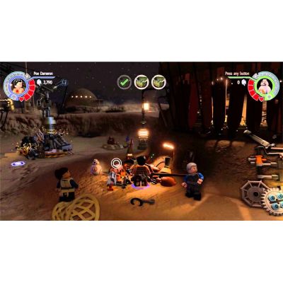 LEGO Star Wars The Videogame (PS2, б/у)