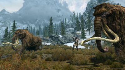 The Elder Scrolls V Skyrim (PS3, б/у, только французский язык, незнач.царап.)