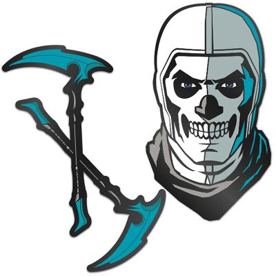 Значок Pin Kings Fortnite 1.3 Skull Trooper - набор из 2 шт
