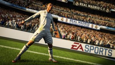 FIFA 18 (PS4/PS5, б/у, рус., ключ)