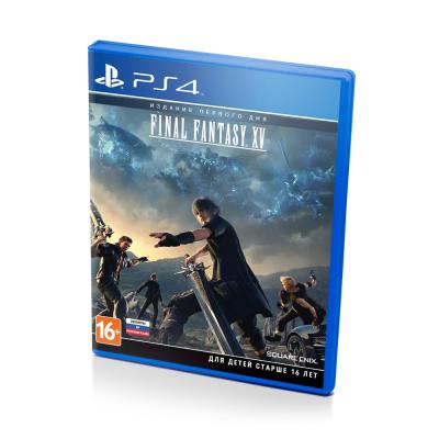 Final Fantasy XV (15) Издание первого дня (PS4/PS5, рус., витринный образец) русская обложка