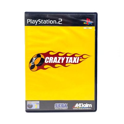 Crazy Taxi (PS2, б/у, множ.царап., устанавливается на 100%)