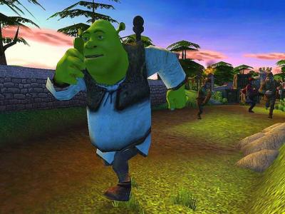 Shrek the Third (PS2, б/у, множ.царап., устанавливается на 100%)