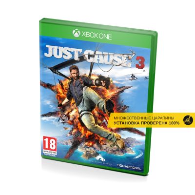 Just Cause 3 (Xbox One/Series, б/у, множ.царап. устанавливается на 100%)