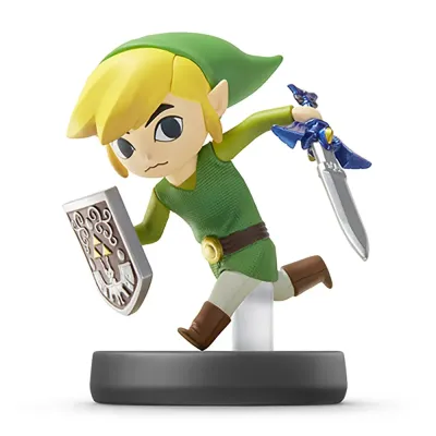 Фигурка Nintendo Amiibo Toon-Link/Мульт-Линк (Super Smash Bros коллекция)