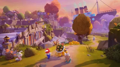 Mario + Rabbids Sparks Of Hope (Nintendo Switch, б/у, рус.)