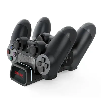 Зарядная станция для 2-х геймпадов Playstation DualShock DOBE (TP4-19005) (PS4)