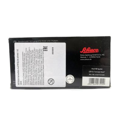 Модель автомобиля Schuco 450752400 Audi R8 Spyder concept black1:43