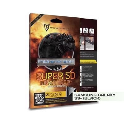 Защитная пленка Monsterskin Super 5D Impact Proof для Samsung Galaxy S9 Plus (черный)