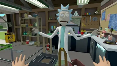 Rick & Morty Virtual Rick-ality (PS4, б/у, только для VR)