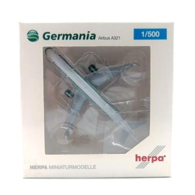 Модель самолета Herpa Wings 527798 Germania Airbus A321 D-ASTE 1:500