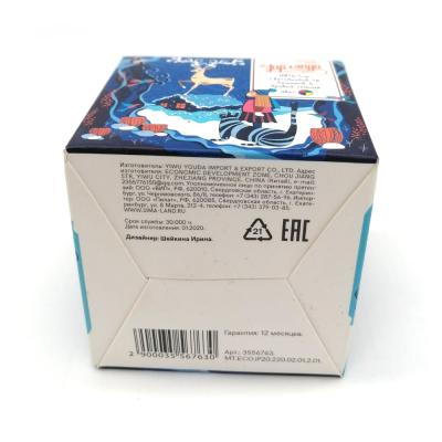 Гирлянда нить, 5 м, Led-50-220v, нить тёмная, 8 режимов, свечение мульти