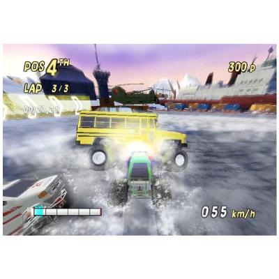 Monster 4x4 World Circuit (Wii, б/у, множ.царап., устанавливается на 100%) (регион PAL)