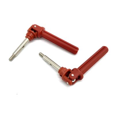 Передняя ось колеса с крестовиной и муфтой привода, 2шт. Remo Hobby RP3971
