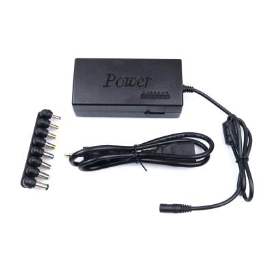 Зарядное устройство для ноутбука NA1 универсальное (96W, 12-24V, 5A max, 8 plugs) DREAM (черный)