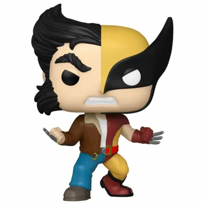 Фигурка Funko POP! Bobble Marvel Split Logan/Wolverine (1433) 80893
