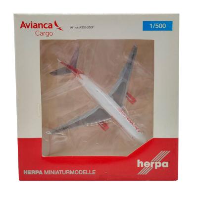 Модель самолета Herpa Wings 526108 Avianca Cargo Airbus A330-200F N332QT 1:500