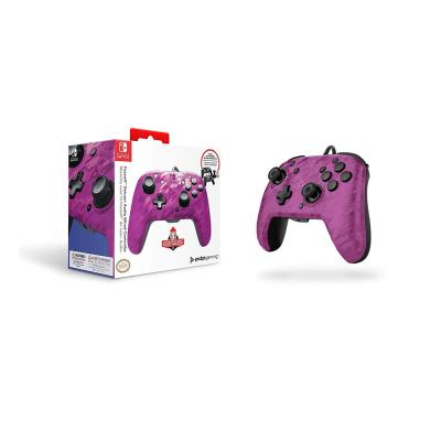 Геймпад проводной PDP для Nintendo Switch Faceoff Deluxe + Audio Wired Controller (Purple)