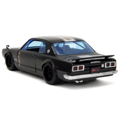 Машинка с фигуркой Hollywood Rides Tokyo Revengers 1:24 1971 Nissan Skyline GTR W/Mikey 34698