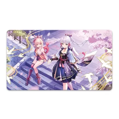 Коврик для мыши 40*70 см Genshin Impact Desk Mat The Immovable God and the Eternal Euthymia