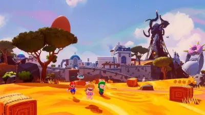 Mario + Rabbids Sparks Of Hope (Nintendo Switch, б/у, рус.)