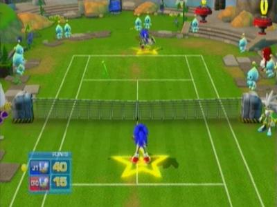  Superstars Tennis (Wii, б/у, множ.царап., устанавливается на 100%) (регион PAL)