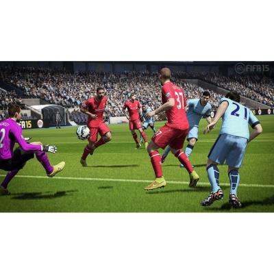 FIFA 15 (Xbox 360, б/у, рус., без обложки, множ.царап., устанавливается на 100%)