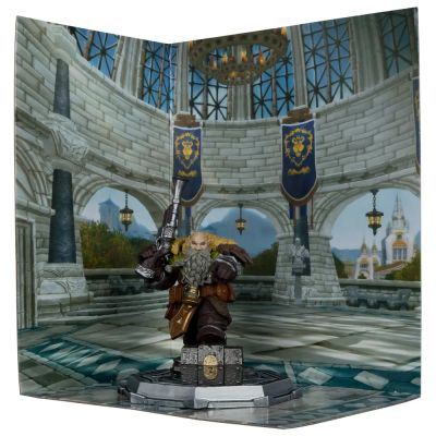 Фигурка McFarlane World Of Warcraft Posed Dwarf Hunter Beast Master/Marksman 15см