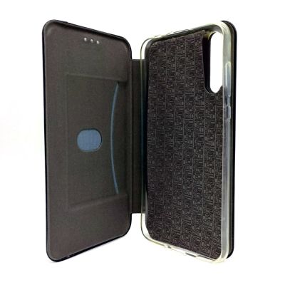 Чехол для Huawei Honor 30i/Y8P/P Smart S книжка с магнитом/кожа/визитница (черный)