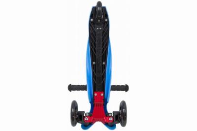 Детский кикборд Novatrack Disco-Kids Basic 120H (2020), синий/черный